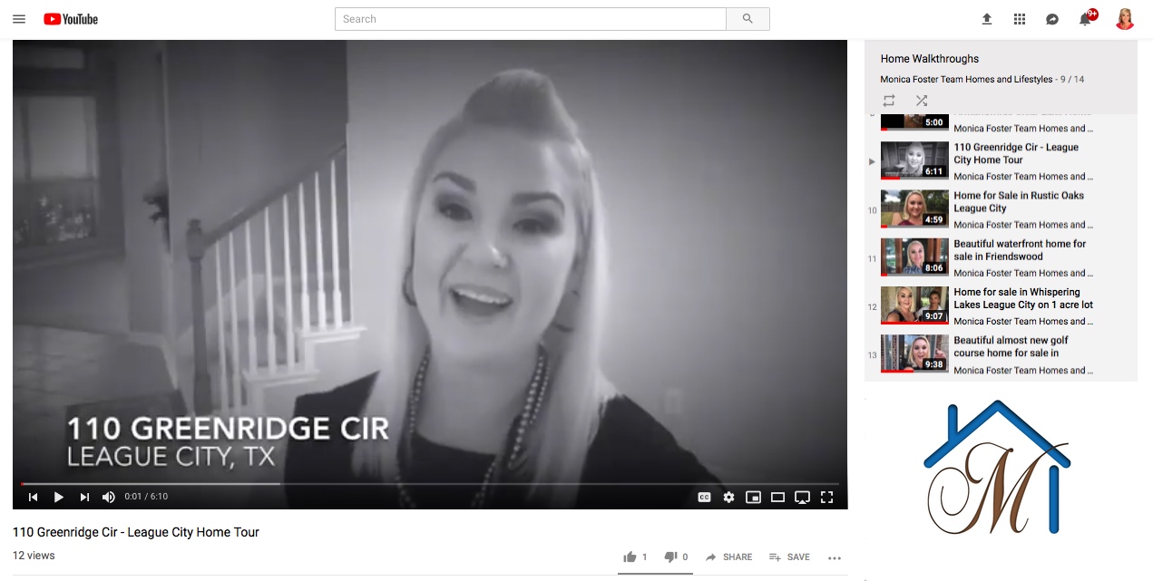 Monica Foster YouTube Channel